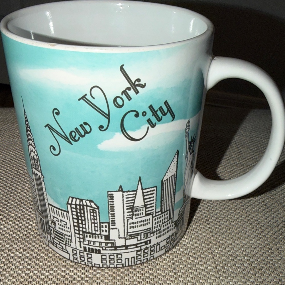 NEW YORK CITY Large Coffee/Tea Mug 24 fl.Oz by Fisher Home Products Pre-owned